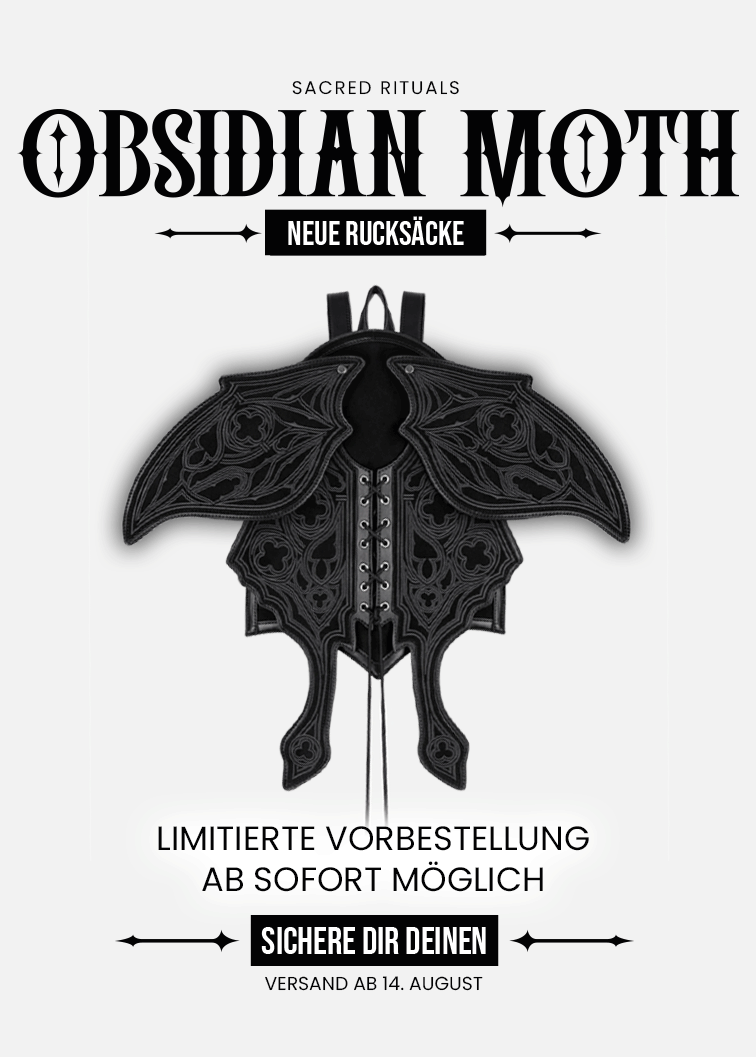 OBSIDIAN MOTH BACKPACK PREORDER DE