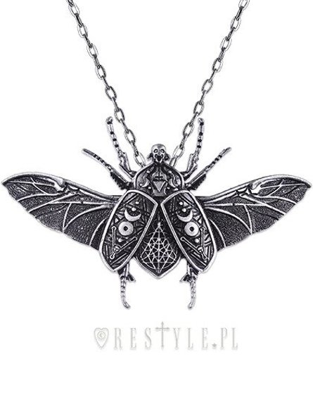 "OCCULT BEETLE PENDANT" insect, occult jewellery, brooch