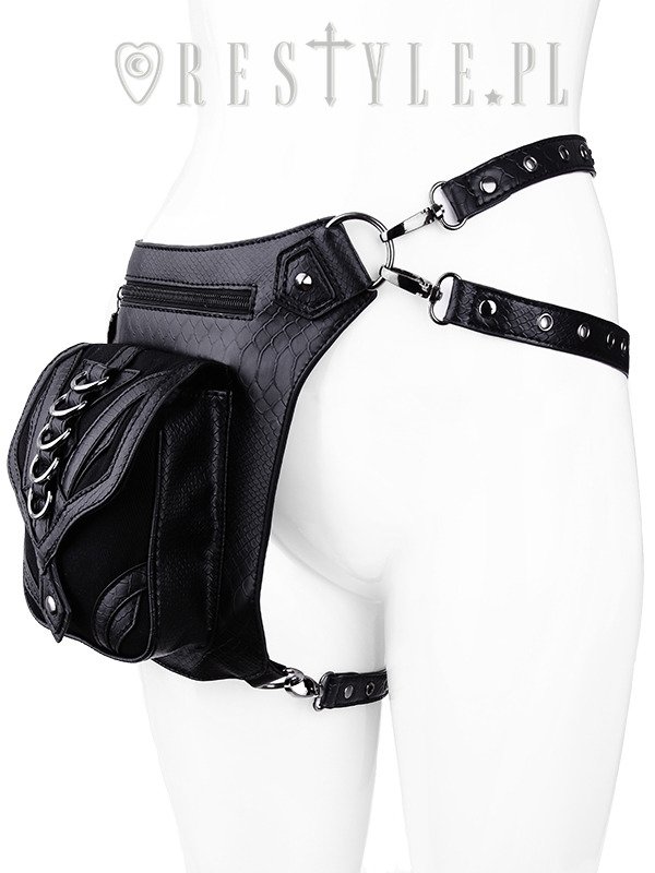 Leather utility belt,hip bag, Leather leg holster, steampunk leg bag, –  AdrianFodeaLeather