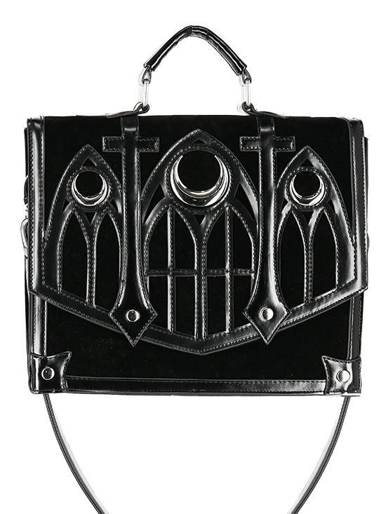 CROISSANT LOGO BAG, patchwork crescent purse - Restyle