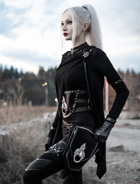 Restyle - @_revenaa_ wearing our Moon Harness Top