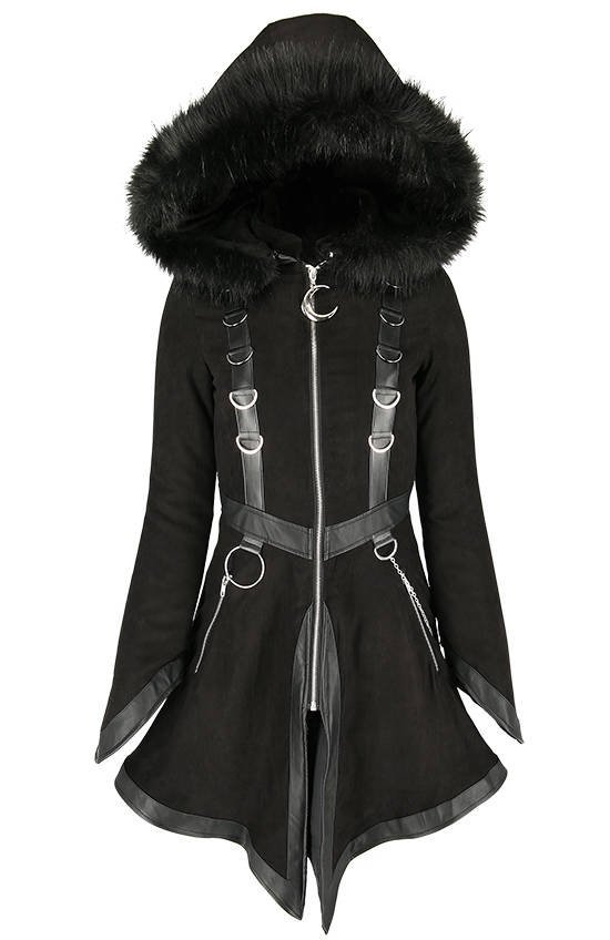 Restyle Gothic Wicca D-Ring Winter Coat | ubicaciondepersonas.cdmx.gob.mx
