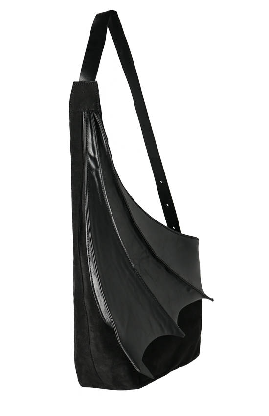 Restyle - Bat Knocker Messenger Bag - Black