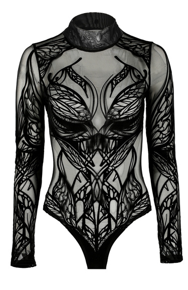 BODY ELVEN WHISPERS Ethereal Bodysuit with Wings