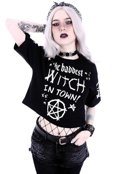 Crop Top Gothic blouse 