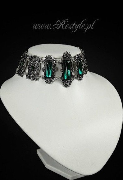 Gothic Victorian Choker Necklace Silver – Fenris