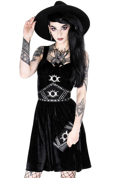 Gothic accessory TRIPLE GODDESS WAIST BELT - Restyle