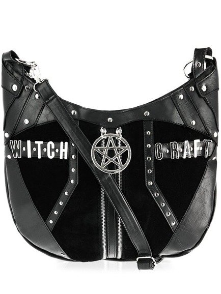 Sack Bag "WITCHCRAFT HOBO BAG" pentagram purse
