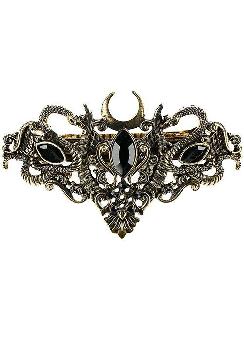 Snake Hairclip Gold