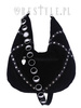 black velvet hobo bag