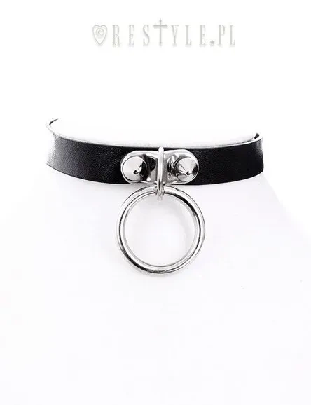 Gothic Kropfband "O-RING COLLAR"