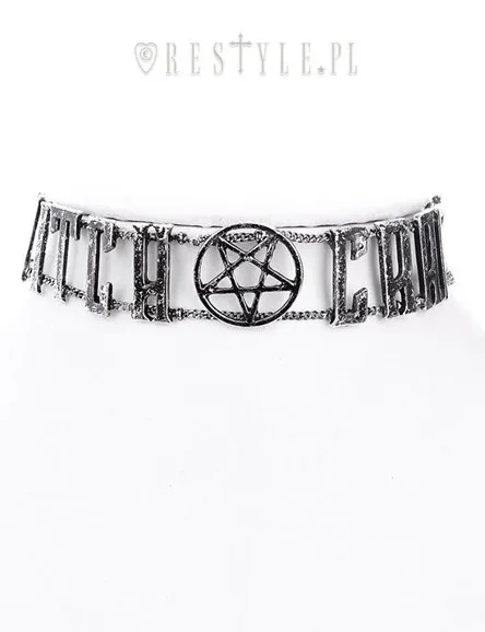 HEXEREI SILBERKETTE HALSBAND