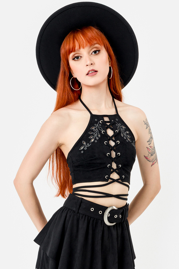 ACANTHA HALTERNECK TOP