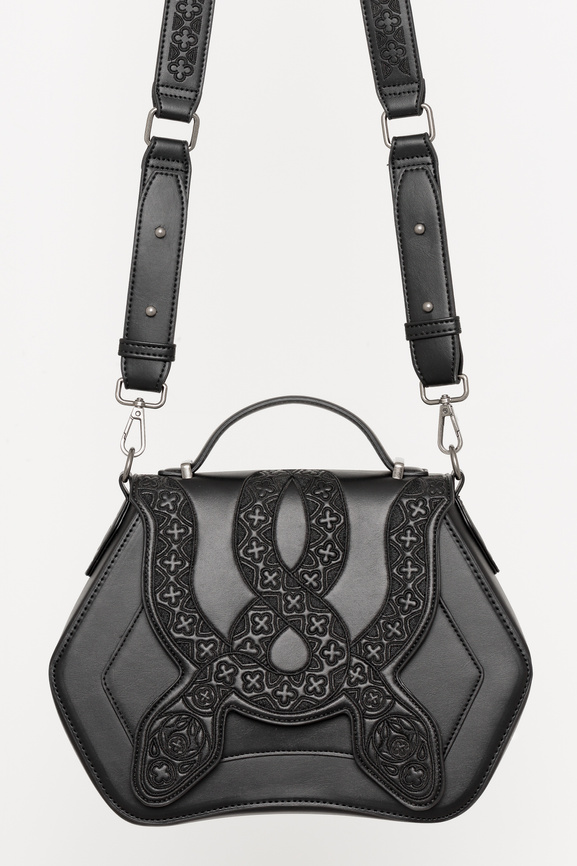 CATHEDRAL SNAKE CROSSBODY BAG