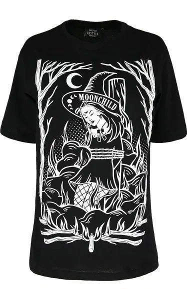 unisex-T-Shirt BURN THE WITCH OVERSIZED