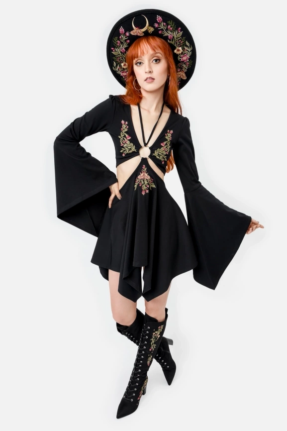 FORGOTTEN GARDENS MINI DRESS