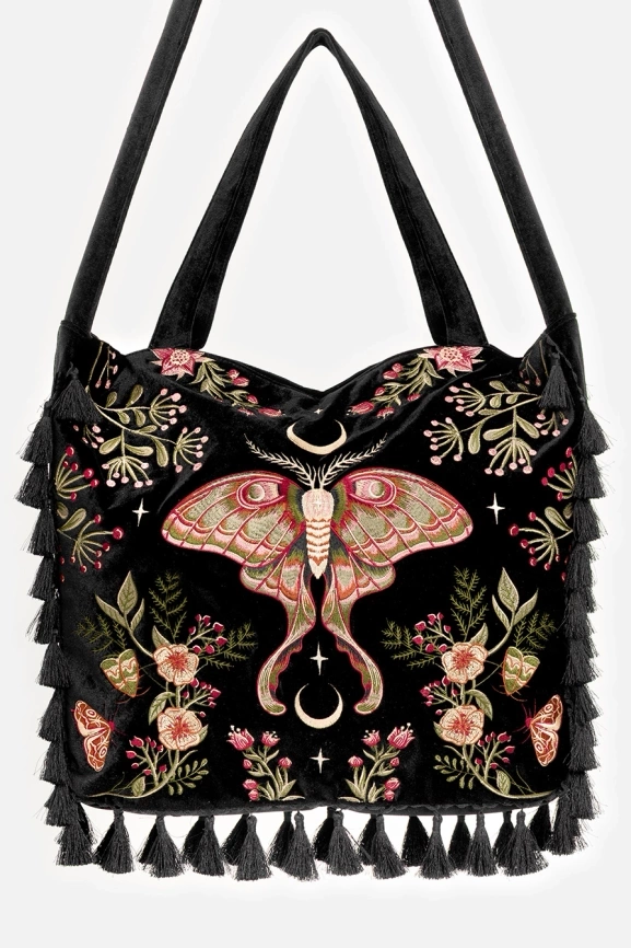 SHOPPERKA WILDERWOOD VELVET BAG
