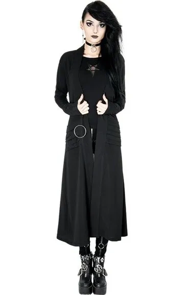 NIGHTWALKER COAT Long jacket, cardigan with pockets