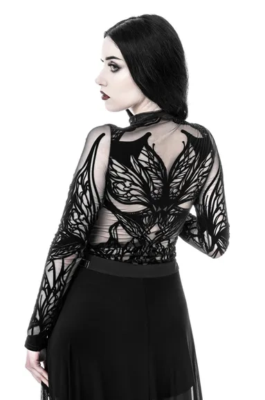 BODY ELVEN WHISPERS Ethereal Bodysuit with Wings