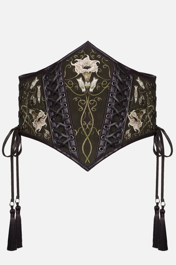 DARK BOTANY CORSET BELT