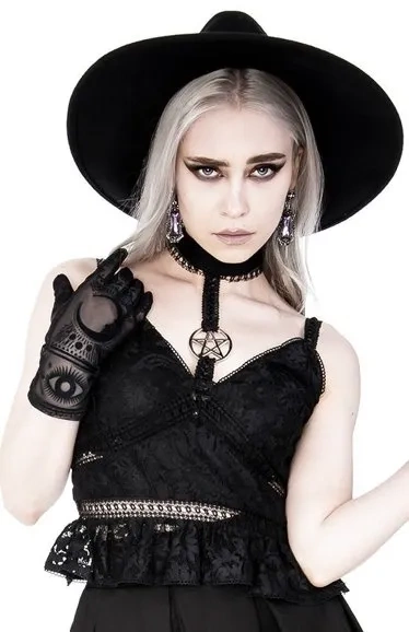 Pentagram Lace Top