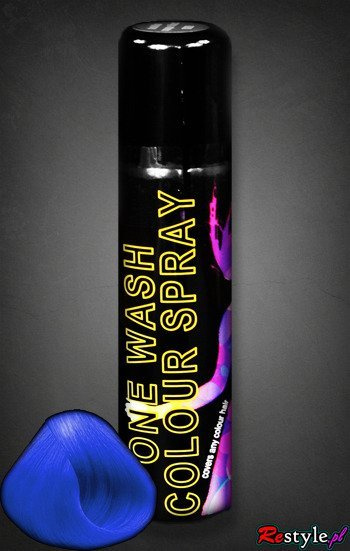 Star Gazer blue colour hair spray