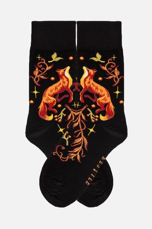 FOXES JACQUARD SOCKS
