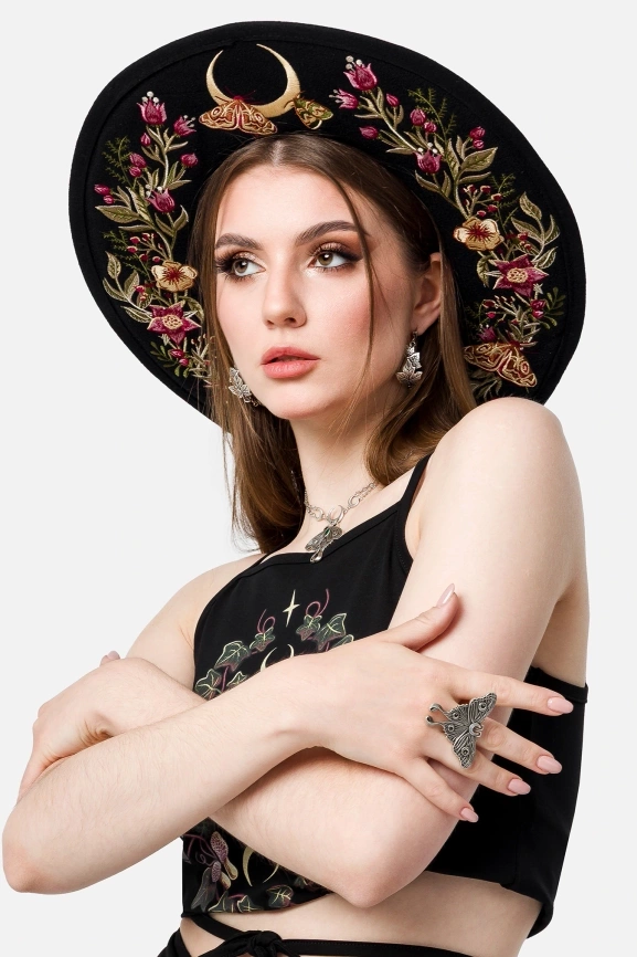 WILDFLOWER WIDE BRIM HAT