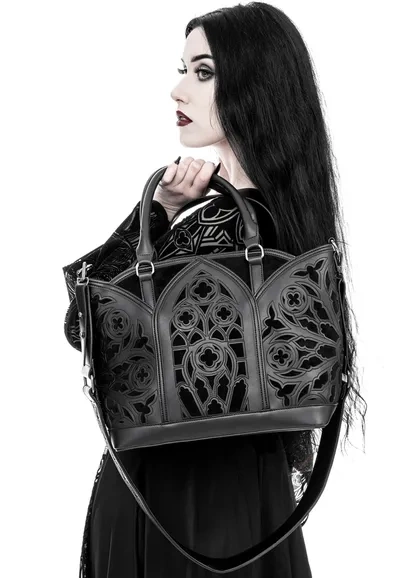 Catacombs Shopper Zdobiona gotycka torba katedralna