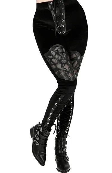 ROSARIUM LASER CUT LEGGINGS