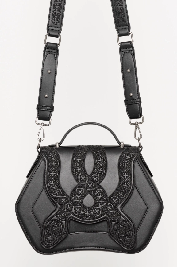 KATHEDRALE SCHLANGE CROSSBODY TASCHE
