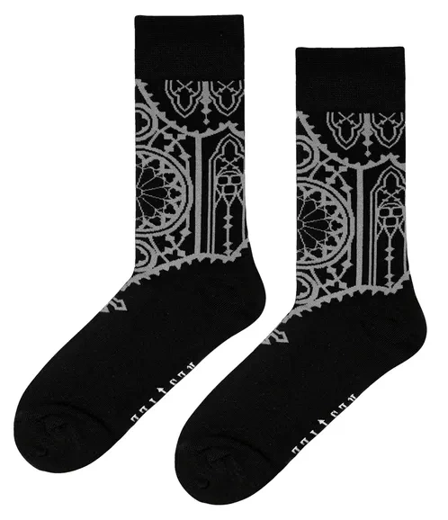 SACRUM JACQUARD SOCKS Kathedrale Sammlung