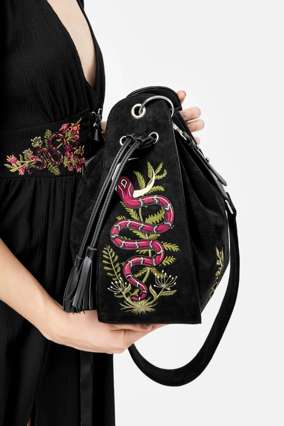 SERPENT'S LAIR SHOULDER BAG