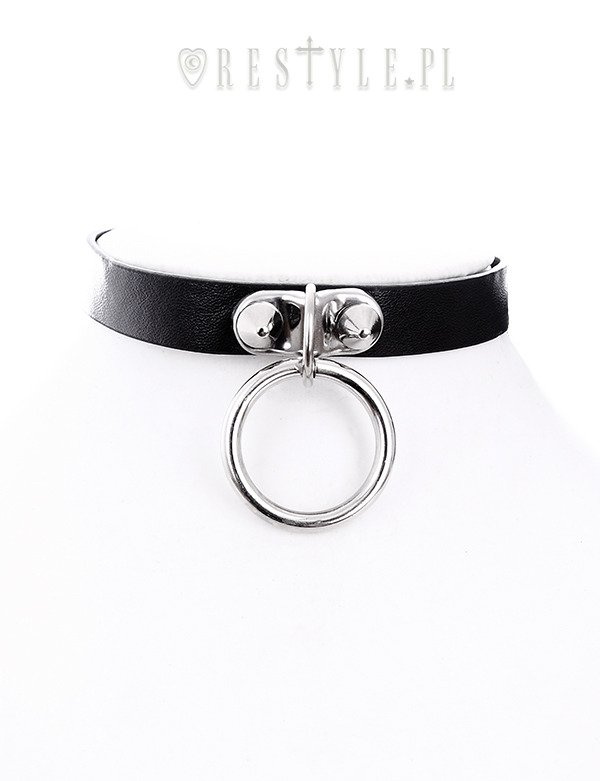 Gothic choker "O-RING COLLAR"