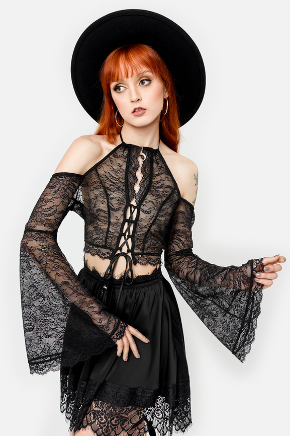 BELLADONNA LANGARM-SPITZENTOP