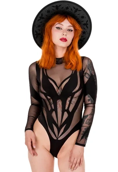 PHOENIX BODYSUIT Fett konturierender Catsuit