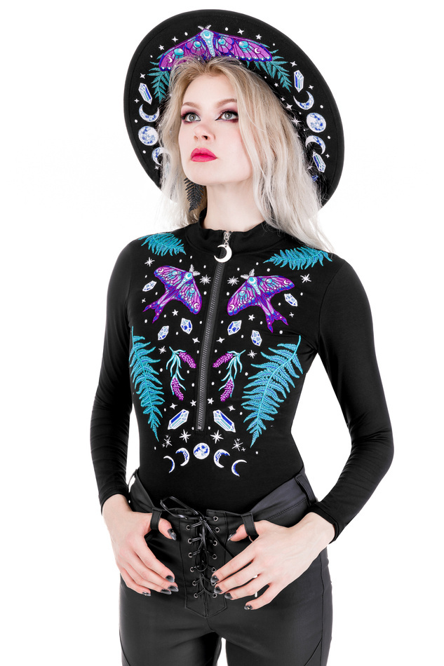 ENCHANTED FOREST BODYSUIT Body z haftem