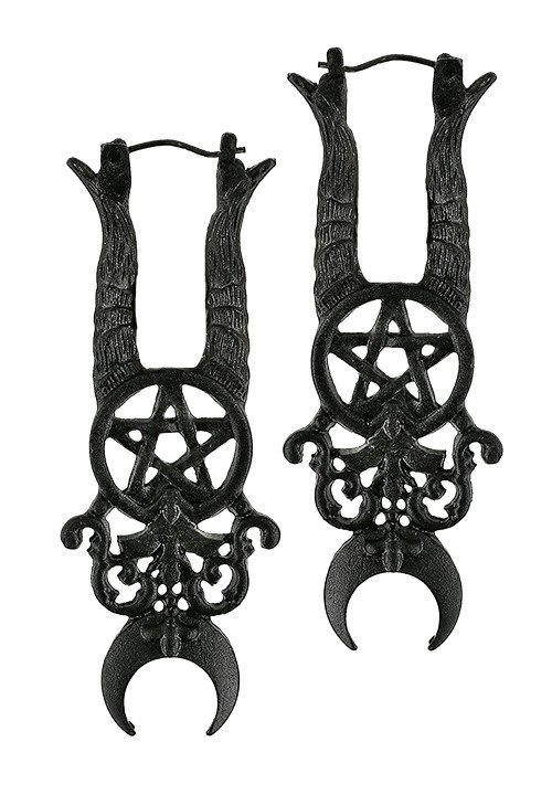 Black Gothic MALEFICENT EARRINGS