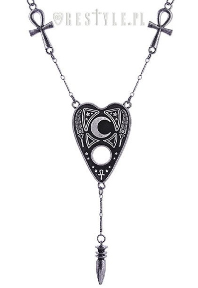 Naszyjnik kursor, krzyże ankh, wahadełko karnak "OUIJA NECKLACE"