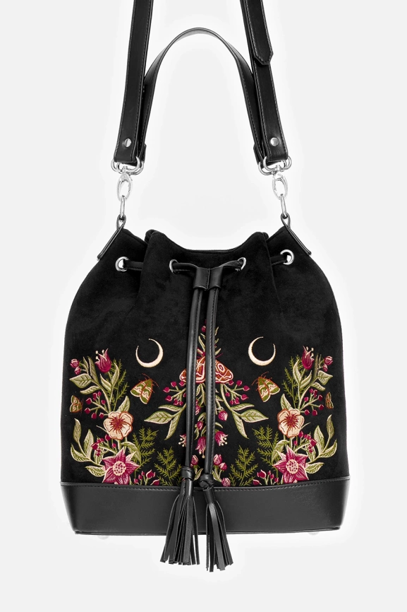 WILDBLUMEN-EIMERTASCHE