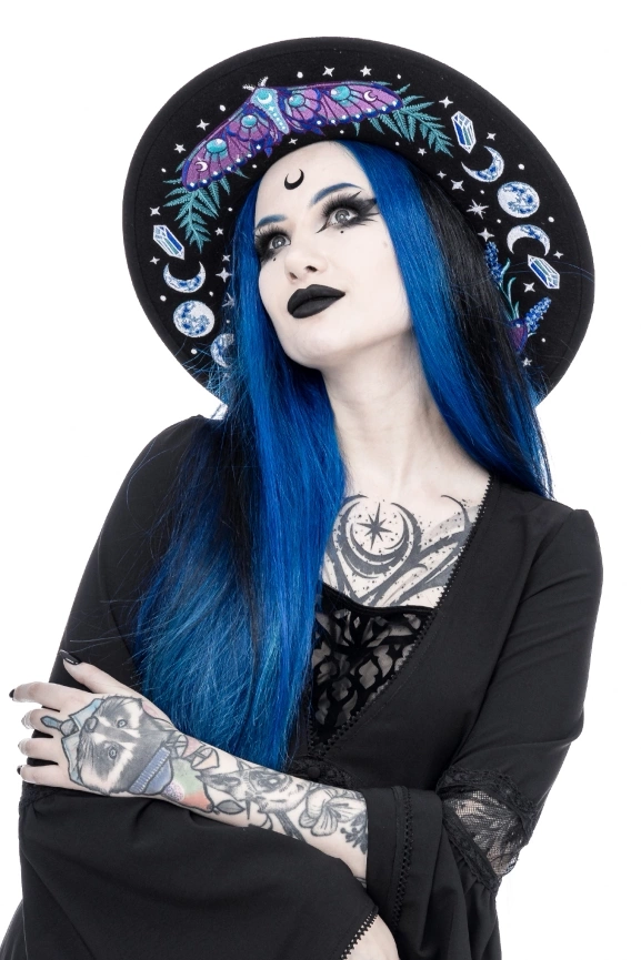 ENCHANTED FOREST HAT z haftem