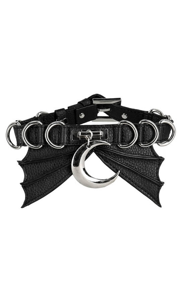 BAT collar Obroża ze skrzydłami nietoperza