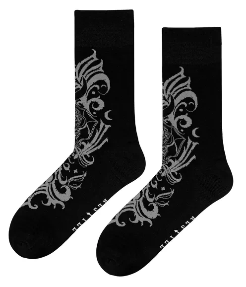 BAT BAROQUE JACQUARD SOCKS