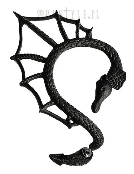 Kolczyk Nausznica na prawe ucho "DRAGON EARCUFF"