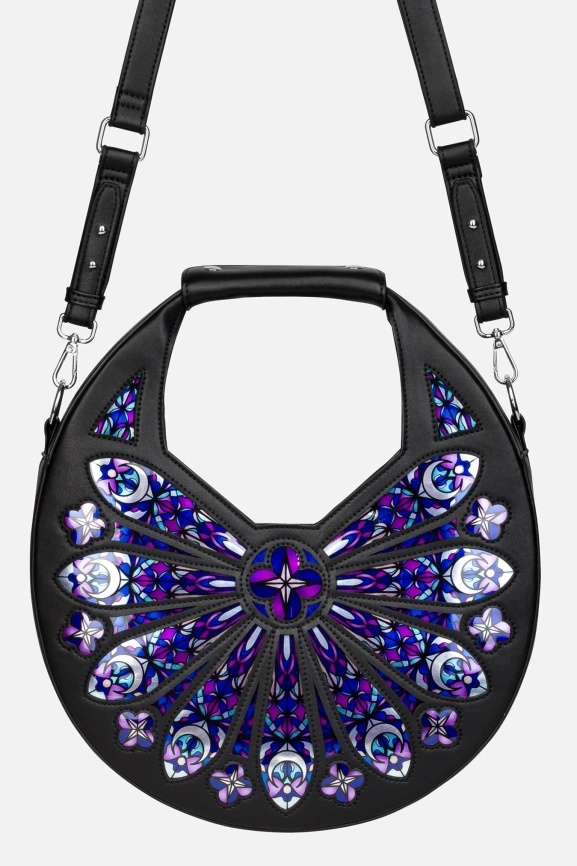 SACRED ROSE SCHULTERTASCHE