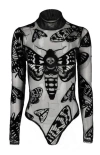 Todeskopf Hawkmoth Mesh-Bodysuit