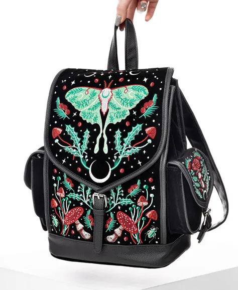 AUTUMNAL EQUINOX BACKPACK Magiczny Plecak z muchomorami