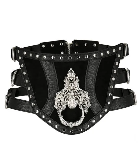 Gotycki Pasek na Talię KNOCKER WAIST BELT