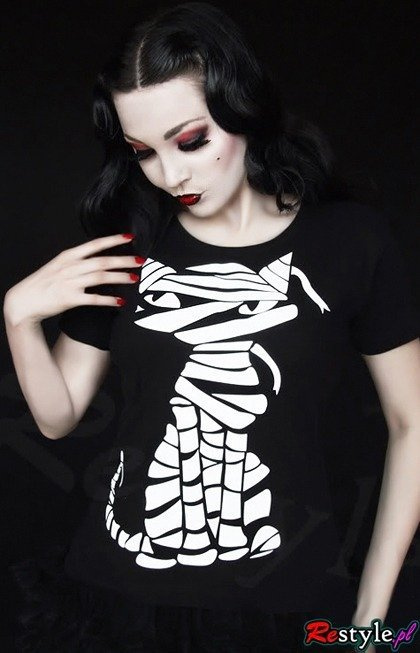koszulka t-shirt KOT KOTEK MUMIA